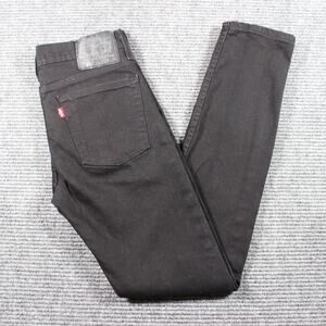 Levi’s 510 Skinny Jeans Men’s 28x32 Black Stretch Denim
